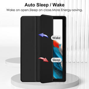 Pour <span class=keywords><strong>Samsung</strong></span> <span class=keywords><strong>Tab</strong></span> <span class=keywords><strong>A8</strong></span> 10.5 pouces <span class=keywords><strong>coque</strong></span> arrière acrylique cristal clair étui SM-X200 SM-X205 couverture arrière transparente - Product Image 2