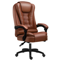 Chaise de bureau de luxe à dossier haut de qualité supérieure à prix avantageux 2024 avec massage à 7 points, chaise de bureau à vendre