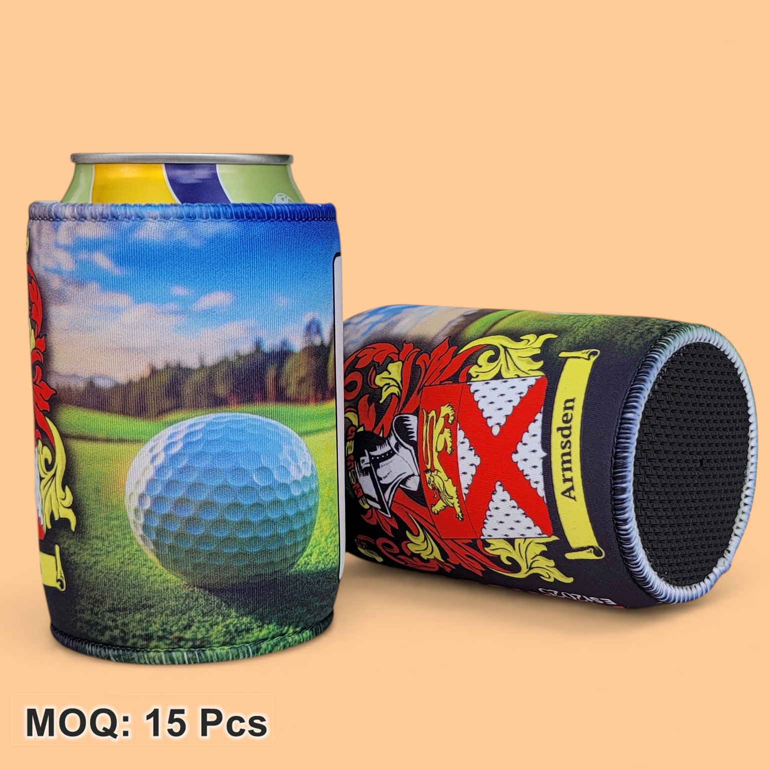Low Minimum Neoprene Sublimation Print Tube Drink Australia Stubby Holder Can Cooler for Beer Custom OEM logo Stubby Cooler