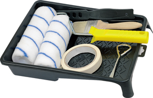 Set durevole e conveniente di Kit di cinque pezzi a rullo, nastro adesivo e Kit di strumenti per imbianchini - Product Image 3