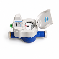Compteur d'eau intelligent IP68 LoRaWAN sans fil avec transmission à impulsions et contrôle de vanne à distance (OEM disponible) pour une gestion efficace de l'eau