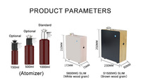 CNUS S600GW-Slim Distributeur d'huiles essentielles silencieux sans fil App Control Diffuseur automatique de parfum