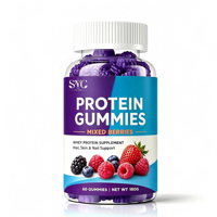 Gummies Protéinés SYC BIO aux Baies Mixtes – Formule de Soutien Quotidien au Bien-être – 60 Unités 180g – ODM Marque Privée OEM
