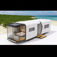 Apple Pod Home Capsule House Espace modulaire Container Pods Store Maisons préfabriquées Moderne Spaec Tiny 2 Bedroom
