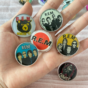 En gros : Badges de revers en métal sur le thème de la musique, accessoires pour groupes de <span class=keywords><strong>rock</strong></span>, broches, décorations pour vestes en jean et sacs à dos, épingles, fruits du Nouvel An chinois - Product Image 5