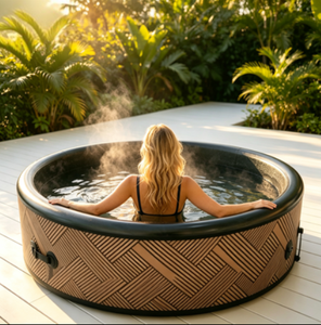 <span class=keywords><strong>Jacuzzi</strong></span> Inflable DWF de Fácil Instalación para 5 Personas, Spa Portátil Redondo para Uso en Interiores y Exteriores - Product Image 1