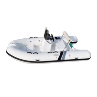 11 pieds Heytex PVC caoutchouc ponton bateau RIB330 petite taille en fibre de verre coque gonflable Sport Yacht dérive stable pour l'extérieur