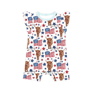 Mono de una pieza con volantes y estampado primaveral para bebé recién nacida, ropa de verano para niña pequeña - Product Image 2