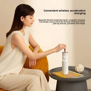 Appareil de moxibustion électrique portable en graphène Moxibustion chaude sans fumée transfrontalière Massage par patch froid utérin intelligent - Product Image 2