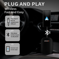 CARLIMEKI inalámbrico Android Auto Carplay espejo T-Map navegador satelital para Android