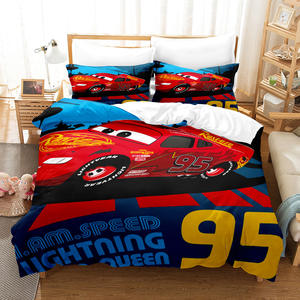 Set Sprei Kasur Modern Motif Kartun Grosir, Termasuk Bedcover, Quilt, Comforter, Duvet Cover, Sarung Bantal, dan Set Sprei - Product Image 1