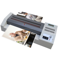 Plastifieuse thermique de bureau WD-320B pour formats A3/A4/A5/A6, 4 rouleaux pour une meilleure productivité, idéale pour la maison et le bureau