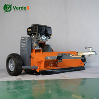 NEXAGROT Euro 5 Industrieller 4-Takt 420cc 11KW Benzin-ATV-Mäher Mulchfunktion Gerade Klinge Höhenverstellbare Griffe Aluminium-Chassis