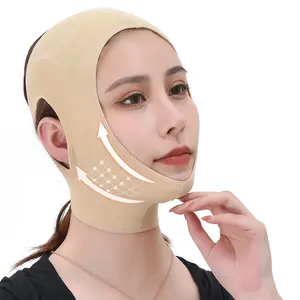 Ladies Double Chin Bandage Ceinture de perte de poids pour le visage V-Face Shaper Band Anti Flag Skin Lifting Firming Face Corrector