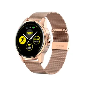 R23 Smartwatch IP67 ضغط الدم جهاز تعقب للياقة البدنية سوار ذكي السيدات المعصم الرياضة ساعة ذكية للرجال النساء