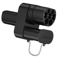 Nouvel adaptateur de conversion CCS2 vers NACS pour véhicules électriques, intégrant DC et AC, prise durable pour une charge rapide et flexible