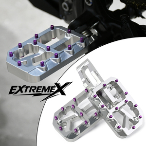 Pijakan Kaki Aluminium CNC 7075 untuk Sur-Ron Ultra Bee LBX E-Ride Pro Wide Non-Slip Pedals - Product Image 1