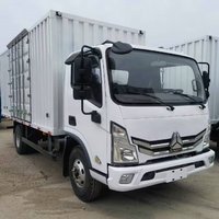Camionnette HOWO légère 4*2 - 6 pneus, moteur diesel 120 CV, norme d'émission Euro 3 pour la livraison de marchandises internationales