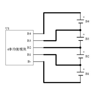 แผงป้องกันแบตเตอรี่ Li-Ion/LiFePO4/LTO 3S 4S 8S 16S - Product Image 5