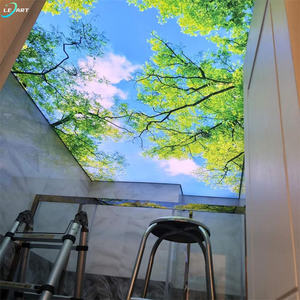 Techo LeArt Kenia Pvc personalizado decoración Interior moderna falso Plafond techo elástico para <span class=keywords><strong>Cocina</strong></span> - Product Image 1