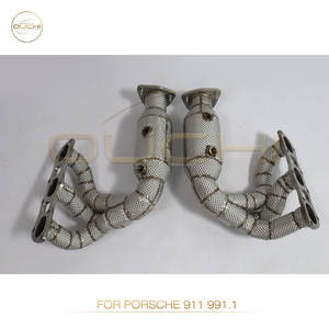 Pièces de tuyau de descente de collecteur d'acier inoxydable de ventes d'usine d'Ouchi pour Porschi Carrera 991.1 2012-2016 <span class=keywords><strong>911</strong></span> pièces d'échappement d'automobile - Product Image 2