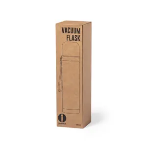 Thermos en bambou Nature 420ml, merchandising durable - Product Image 3