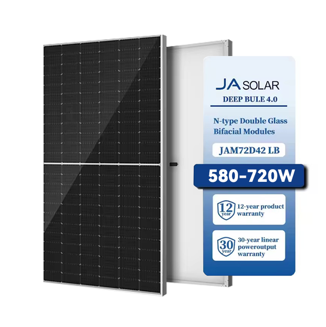 540W 600W 720w Mono Solar Panels JA Trina Jinko PV Module Home Solar Power System