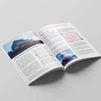 Conception et production de brochures et catalogues A5 personnalisés avec impression offset et plastification à prix abordables pour la promotion de votre marque