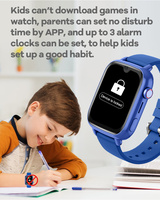 IPX7 étanche 4g gps enfants montres réveil montre-bracelet téléphone pour enfants avec localisateur gps approbation CE RoHs