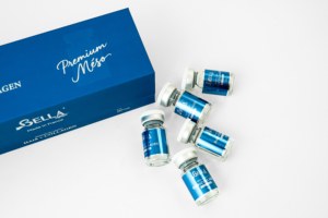 BELLA <span class=keywords><strong>Acide</strong></span> <span class=keywords><strong>Hyaluronique</strong></span> Meso <span class=keywords><strong>Injection</strong></span> HA+18 avec 18 Acides Aminés 1mLx5Flacons Solution de Mésothérapie Hydratation Profonde Éclaircissement de la Peau - Product Image 4