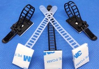 3M Clips auto-adhésifs pour câbles Organisateur de câbles en plastique nylon réglable Gestion des supports de câbles pour la gestion des câbles