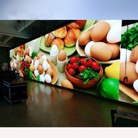 Affiche numérique couleur pleine taille 320*160 mm, nouvelle conception, panneau publicitaire LED pour les magasins de détail, utilisation en intérieur, angle biseauté, module LED P2.0