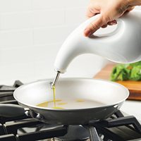 Bouteille d'huile d'olive noire opaque verseur de nourriture bouteille de distributeur d'huile de cuisson pour la cuisine