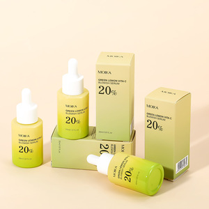 Moka Green Lemon Vita <b>C</b> Blemish <b>Serum</b> 20% 30ml Whitening Brightening Lightens Spots Watery Translucent - Product Image 4