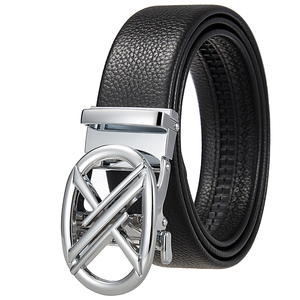 Ly36-8091 nouvelle <span class=keywords><strong>ceinture</strong></span> en cuir pour hommes ceintures en cuir véritable boucle de <span class=keywords><strong>ceinture</strong></span> automatique pour hommes - Product Image 2