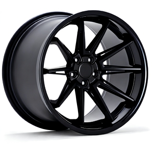 ล้อแม็กซ์อะลูมิเนียมฟอร์จขอบโครเมียม ขนาด 18-22 นิ้ว 5x114.3 5x120 สำหรับ Dodge Charger ขอบลึกสีดำด้าน - Product Image 3