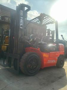 Used HE-LI CPCD30 3 Ton Diesel <b>Forklift</b> Truck, Counterbalance <b>Forklift</b> For Warehouse Logistics Handling - Product Image 1