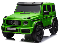 Voiture à pédales pour enfants WDDK-G63, unisexe, 4 roues, en plastique PP/ABS, avec musique, télécommande, moteur 35W*2, batterie 12V 10AH, pour les enfants de 2 à 4 ans et de 5 à 7 ans