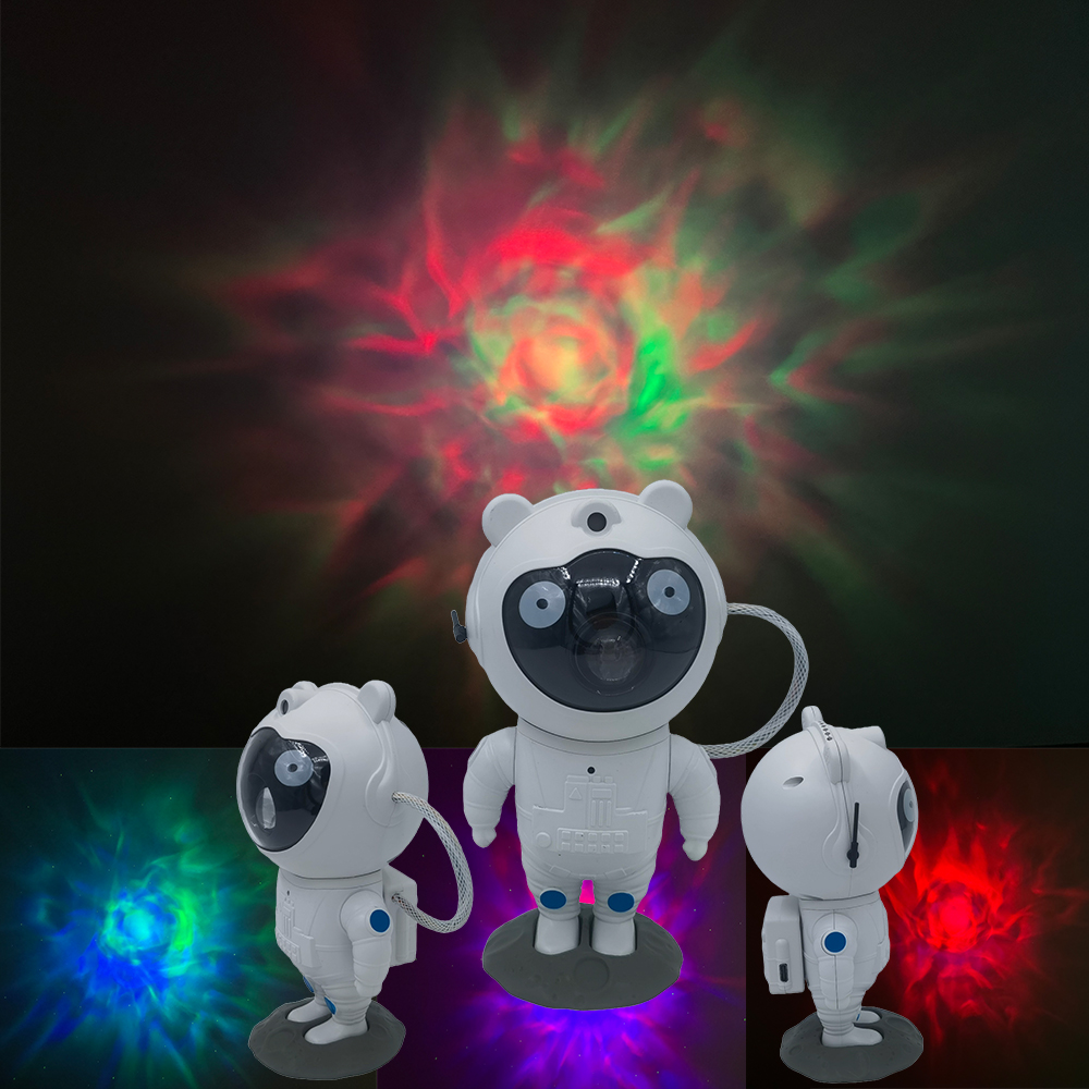 Lampe projecteur d'astronaute ciel étoilé, veilleuse d'ambiance pour décoration de chambre à coucher, cadeaux pour enfants