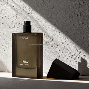 Botella de Perfume de Vidrio Esmerilado para Hombre, 30ml 50ml 100ml, Botella de Perfume Vacía con Tapa de Madera, Venta al Por Mayor - Product Image 3