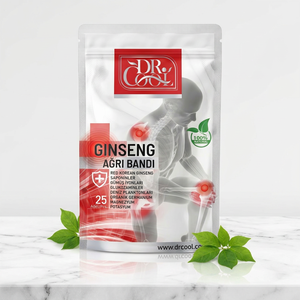 Parches de Ginseng para el Dolor, Parches Corporales de Ginseng Rojo Coreano, Adhesivos Herbales, 25 Unidades, Bolsa Reutilizable a Prueba de Humedad - Product Image 3