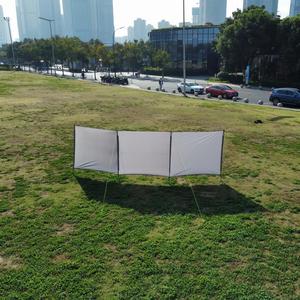 Chắn Gió Che Nắng Cho Bãi Biển Để Nấu Ăn Kem Chống Nắng Chống Nước Tốt Nhất Du Lịch Ngoài Trời Chống Nước Trọng Lượng Nhẹ Màn Che Nắng PVC Nhìn Thấy Được - Product Image 3