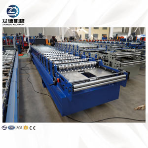 Machine à fabriquer des tôles de toiture en tôle ondulée, machine à former des tôles de toiture en zinc métallique, machine à fabriquer des tuiles à vendre - Product Image 3