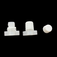 Bouchon à vis en plastique de qualité alimentaire anti-fuite de 13 mm, portable et durable, avec bec verseur pour emballages de boissons et sachets à bec verseur