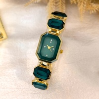 1462 5pcs Set Perhiasan Jam Tangan Wanita Set Jam Tangan Wanita Mewah Sederhana dan Modis Set Perhiasan Kotak