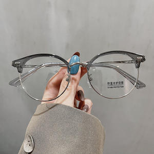 Nuevas Gafas TR90 con Protección Anti Luz Azul, Montura Completa Redonda, Lentes AC, Unisex, Modelo P5 22024 - Product Image 2