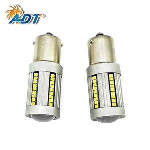 Ampoule de feux arrière de voiture ADT DC12V 2016 66 LED, feu stop, feu de recul automatique, CANBUS SANS ERREUR, 1156 3156 7440, clignotant LED - Product Image 3