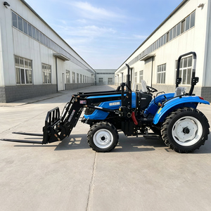 Mini Tractor 4x4 de 25HP, 50HP, 80HP con Motor Diésel Euro 5 CE, Tractores Agrícolas con Ruedas, Máquina Agrícola con Motor Diésel - Product Image 5