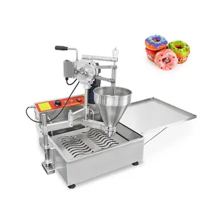 Commercial Use Stainless Steel Donut Maker Machine Automatic Mini Donut Machine Maker For Snack Shop