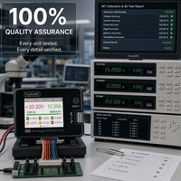Chargeur d'équilibrage DC uniquement ToolkitRC M7 200W 10A avec écran LCD IPS et testeur de signal servo pour LiPo LiHV LiFe 1-6S RC FPV Multirotor Drone